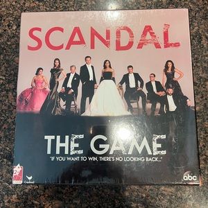 New in original box, never opened Scandal game.